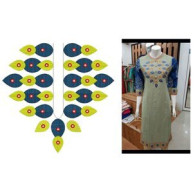 Uzbek Dance Clothing Embroidery Dress Design