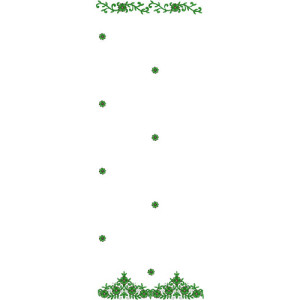 10312 Dupatta Embroidery Design