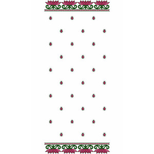 10500 Dupatta Embroidery Design