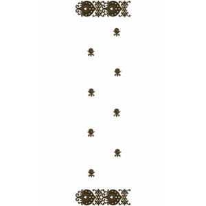 Dupatta Embroidery Design 10518