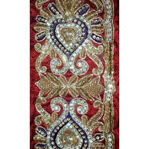 Dupatta Embroidery Design 10518