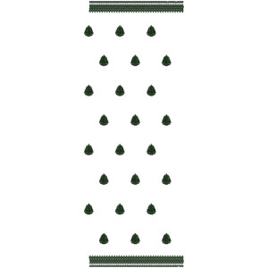 Korean Traditional Scarf Embroidery Design 12463