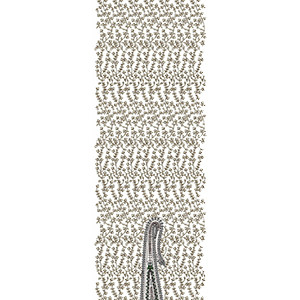 Pakistani Dupatta Embroidery Design 13876