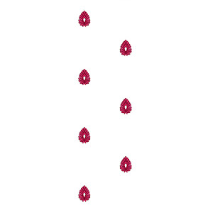 Border Embroidery Scarf Design 14145