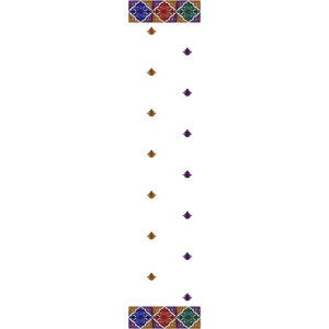 Awesome & Latest Dupatta Embroidery Pattern 14433