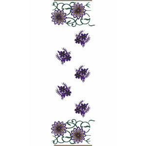 Machine Embroidery Dupatta 15025