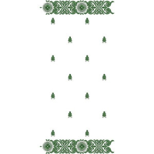 Dupatta Embroidery Design 15865