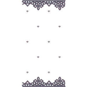 Bollywood Fashion Dupatta Embroidery Design 15867