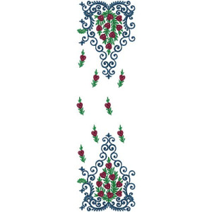 Machine Embroidery Designs For Dress 16383