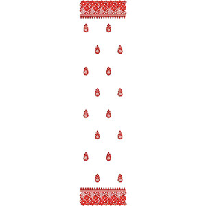 Dupatta Embroidery Design 19541