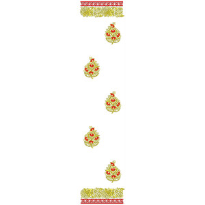 Dupatta Embroidery Design 20688