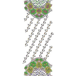 Designer Scarf | Fency Dupatta | Saree Border Embroidery Design