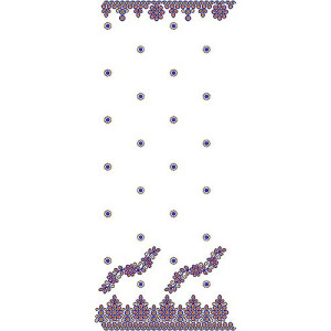 Scarf | Dupatta | Border Embroidery Design