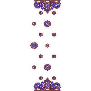 8141 Dupatta Designs