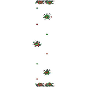 9167 Scarf Embroidery Design