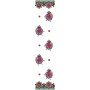 9516 Scarf Embroidery Design