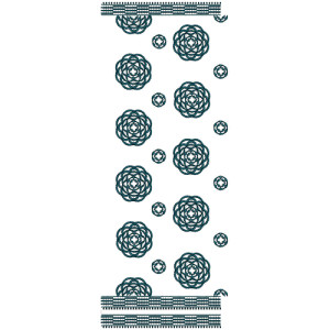 9859 Scarf Embroidery Design