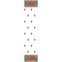 9907 Scarf Embroidery Design
