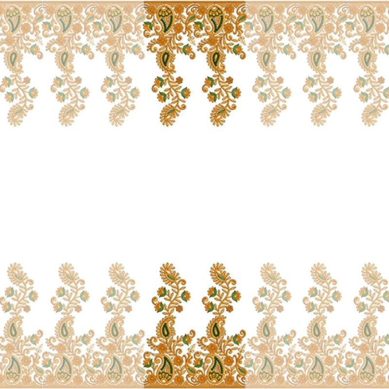 Dupatta Embroidery Design 20940