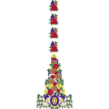 Kali For Pure Georgette Fabric