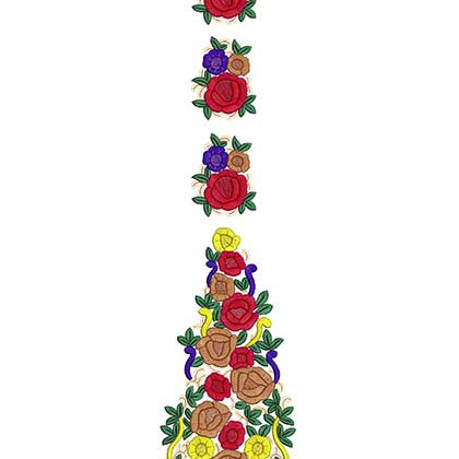 Kali For Pure Georgette Fabric