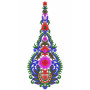 Kali Embroidery Design 10522