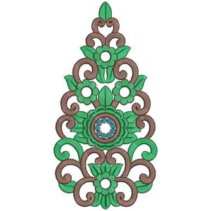 10858 Kali Embroidery Design