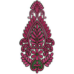 12575 Anarkali Embroidery Design