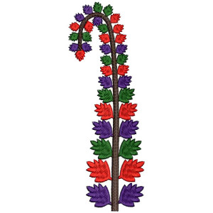 Kali Embroidery Design 12782