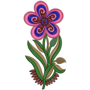 Kali Embroidery Design 12823