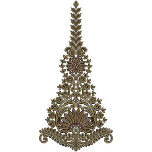 Kali Embroidery Design 12837