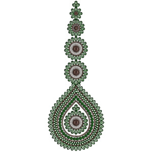 Machine Embroidery Quilt Design 14252