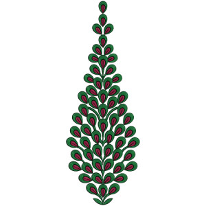 Modern Embroidery Kali Pattern 14340