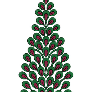 Modern Embroidery Kali Pattern 14340