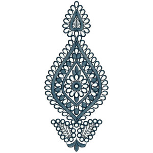 Machine Embroidery Ballroom Kali Design 14646