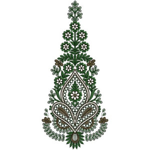 Classic Kali Embroidery Design 14647