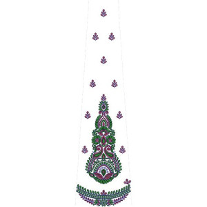 Frock Embroidery Kali Design 14866