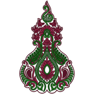 Kali Embroidery Design Ballroom Dress 14982