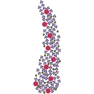 Stylish Indian Bridal Kali Design 15522