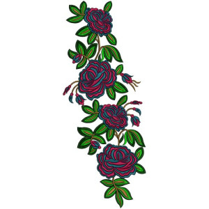 Stylish Embroidery Designer Anarkali Embroidery 15685