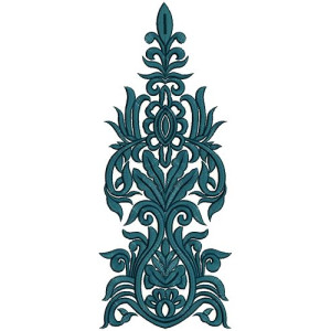 Indian Dresses Kali Embroidery Design 15693