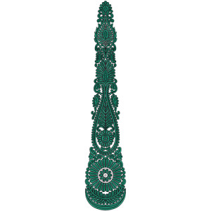 Heavy kali Embroidery Design 15699