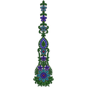 Lovely Embroidery Kali Design 15701