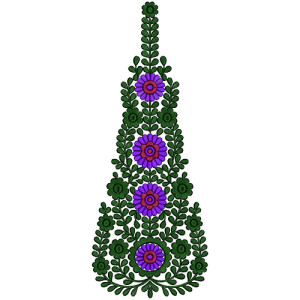 Kali Applique Embroidery Design 15703