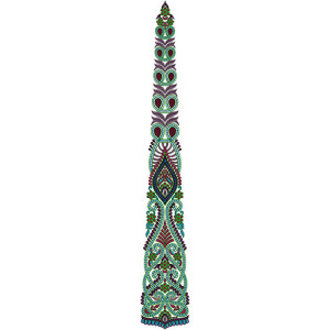 Casual Fashion Long Kali Embroidery 15798