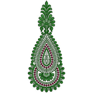 Designer Fishtail Indian Kali Design 15955