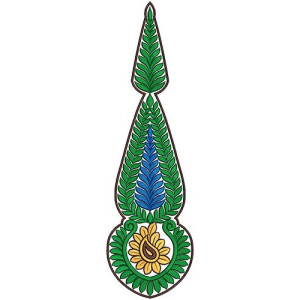 Resham Work Anarkali Suit Design 15978