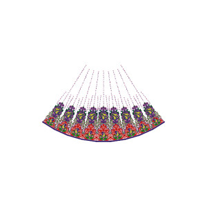 Beautiful Indian Brides Bridal Gowns Design 16493