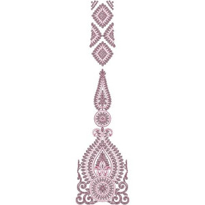 Coding Kali Embroidery Design 16874