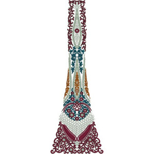 Designer Kali Embroidery Design 16884